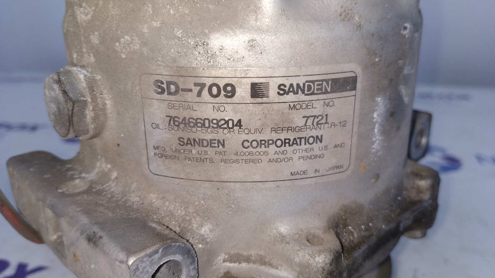 COMPRESOR AIRE ACONDICIONADO RENAULT 19 HATCHBACK (B/C53) - vista 6