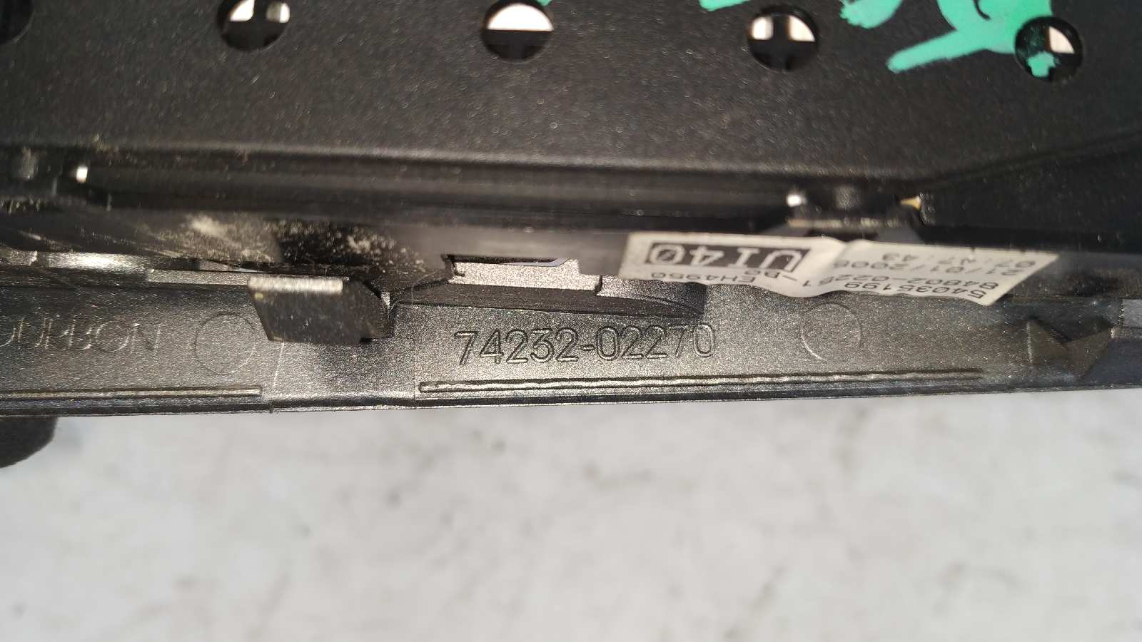 MANDO ELEVALUNAS DELANTERO IZQUIERDO TOYOTA COROLLA (E12) - vista 6