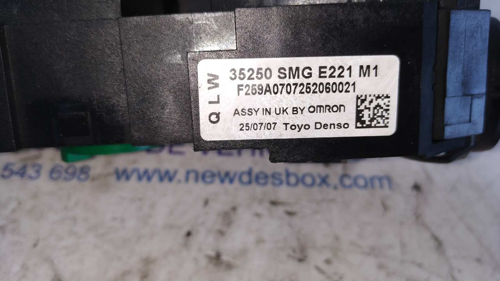 MANDO MULTIFUNCION HONDA CIVIC BERLINA 5 (FK) - vista 6