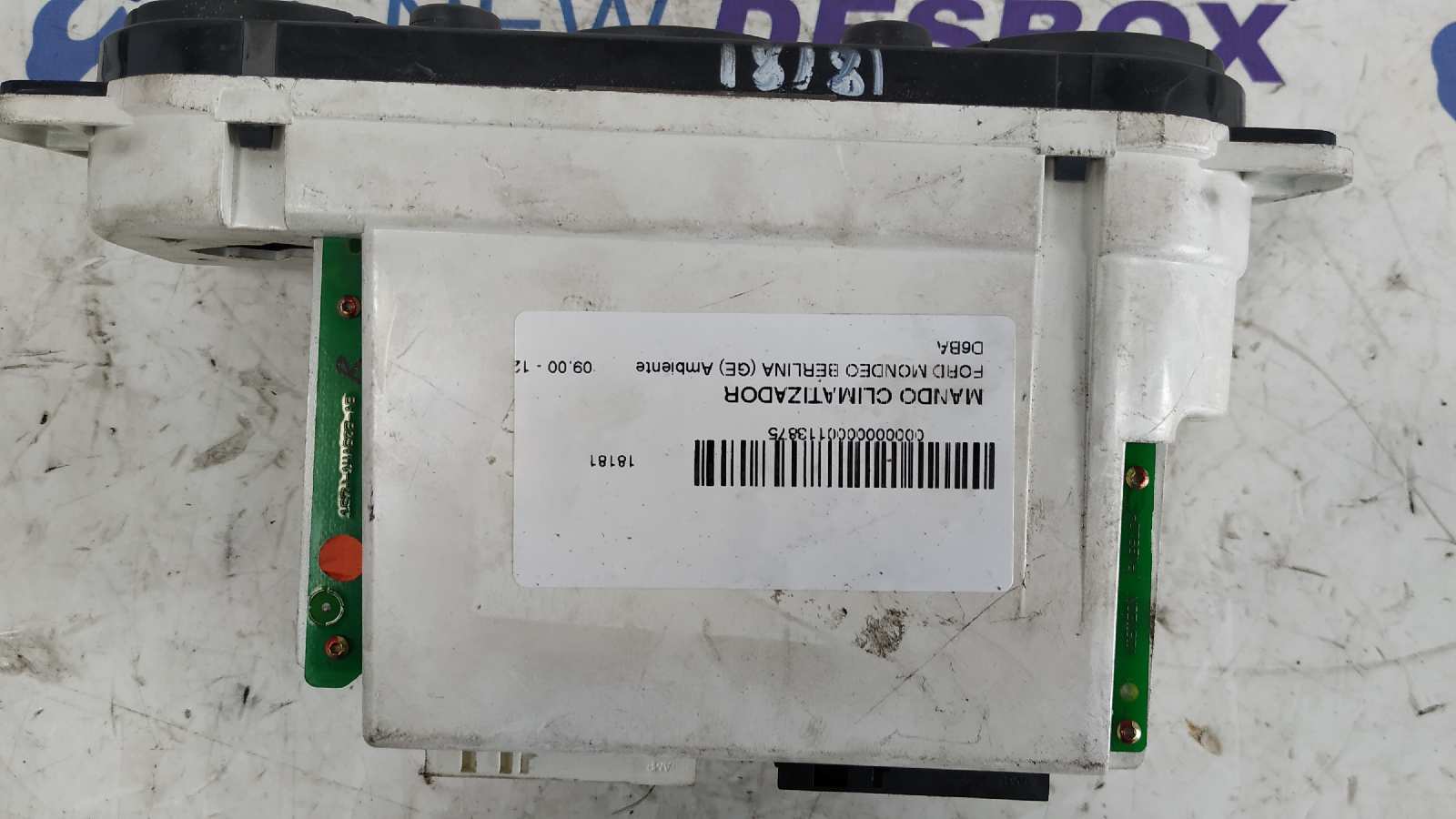 MANDO CLIMATIZADOR FORD MONDEO BERLINA (GE) - vista 4