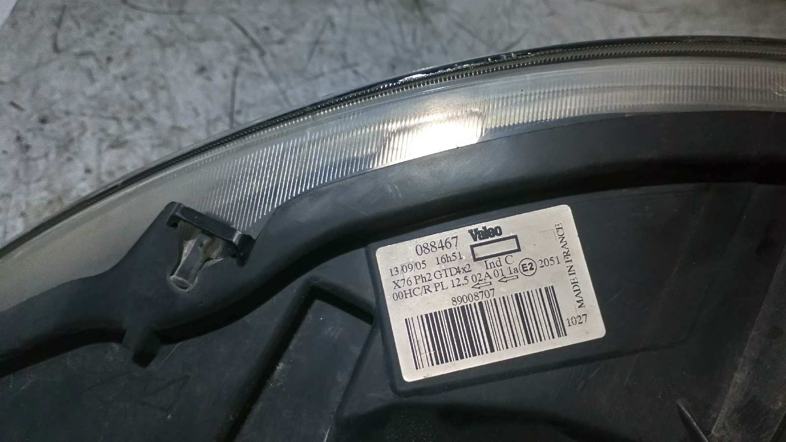 FARO IZQUIERDO RENAULT KANGOO (F/KC0) - vista 3