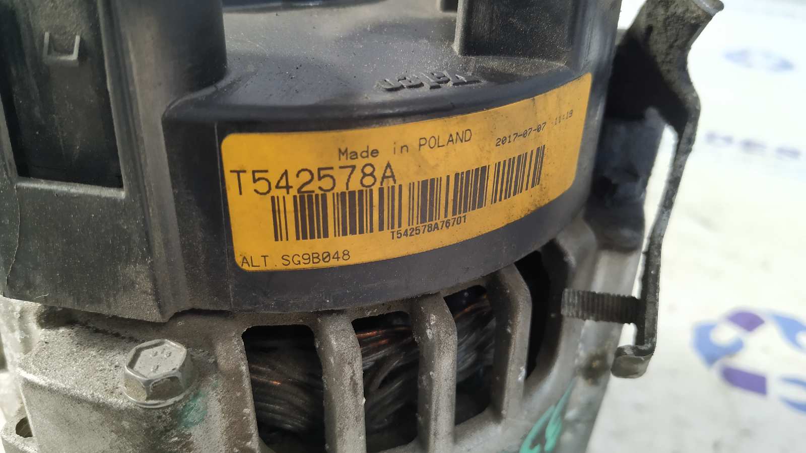 ALTERNADOR VOLKSWAGEN POLO (9N1) - vista 4