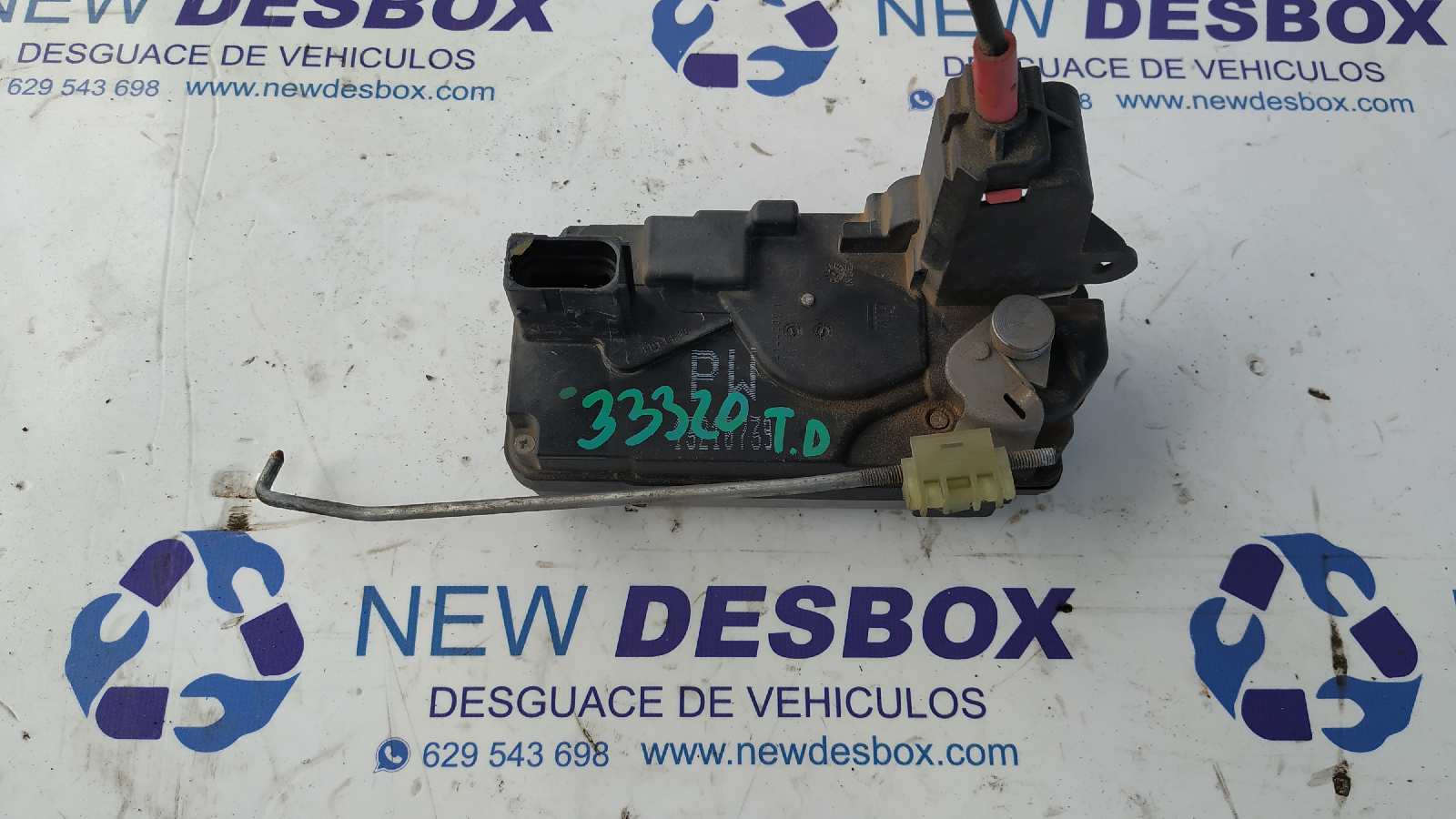 CERRADURA PUERTA TRASERA DERECHA OPEL ZAFIRA B