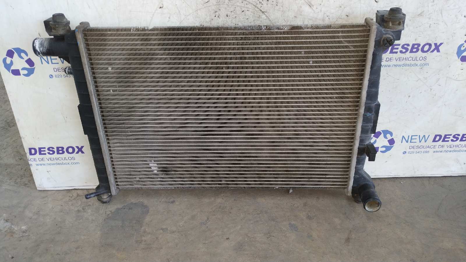 RADIADOR AGUA FORD FIESTA BERLINA - vista 3