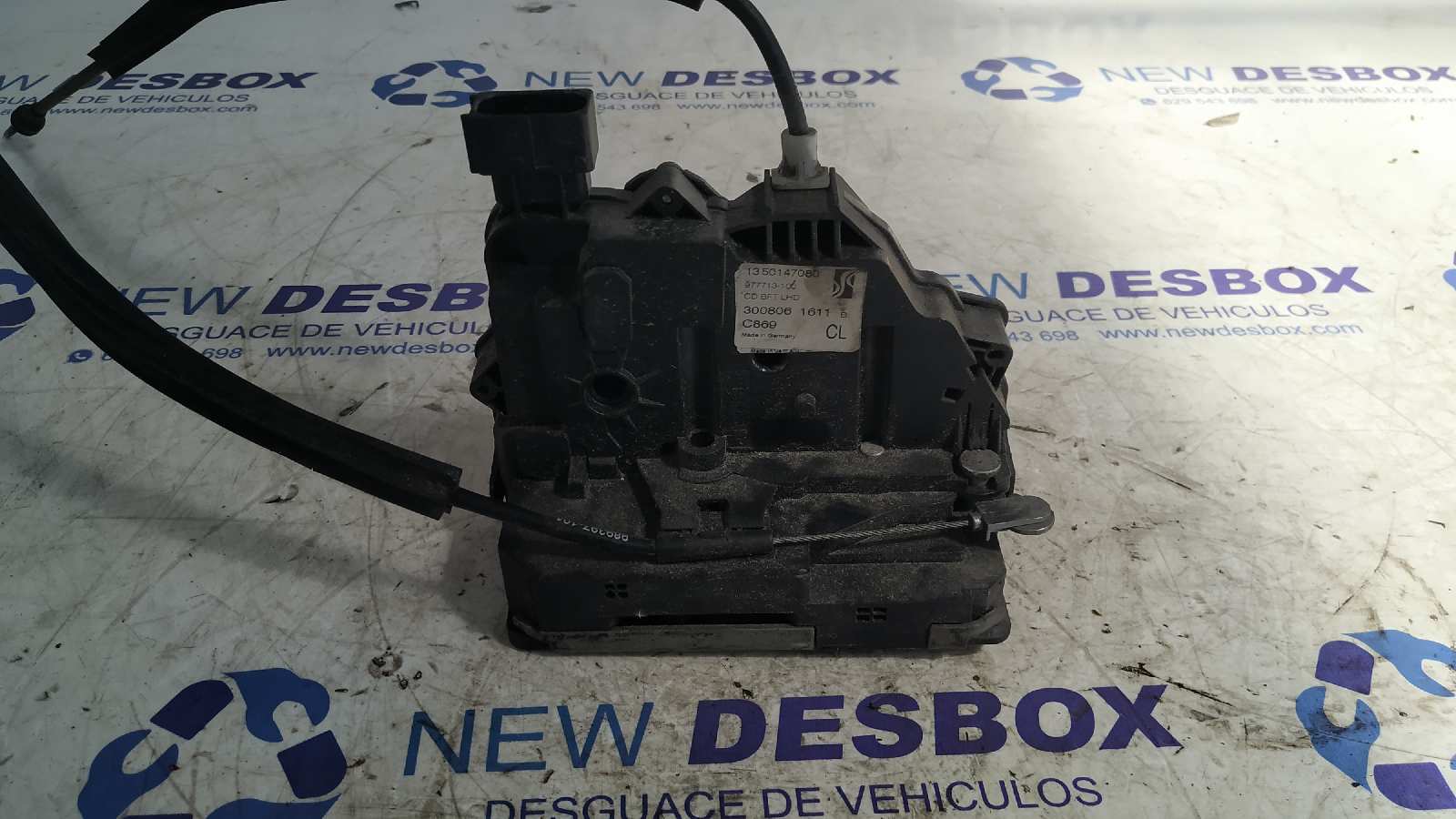 CERRADURA PUERTA DELANTERA DERECHA FIAT DUCATO CAJA ABEIRTA 33 (06.2006 =>)