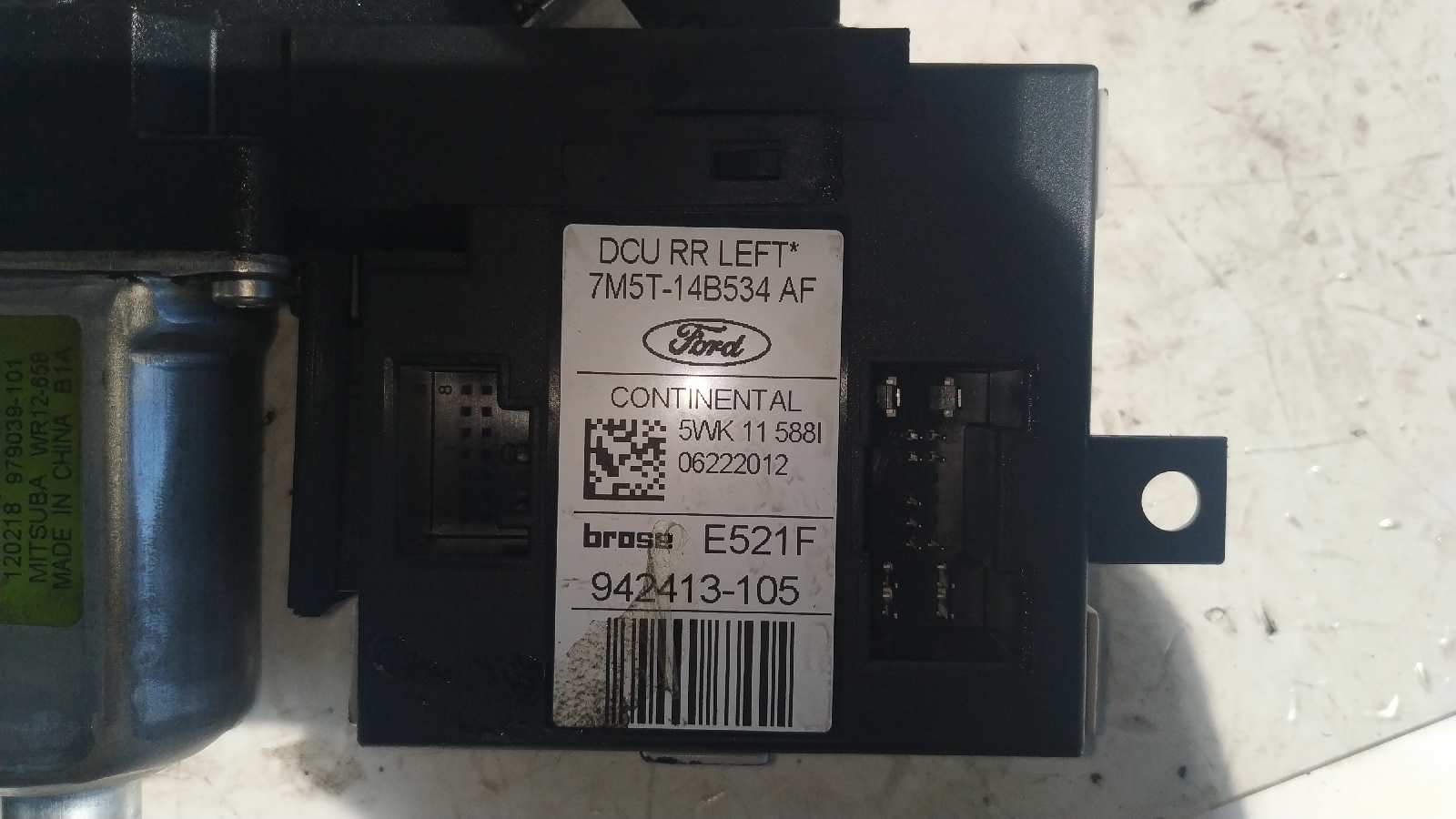 MOTOR ELEVALUNAS TRASERO IZQUIERDO FORD KUGA (CBS) - vista 5