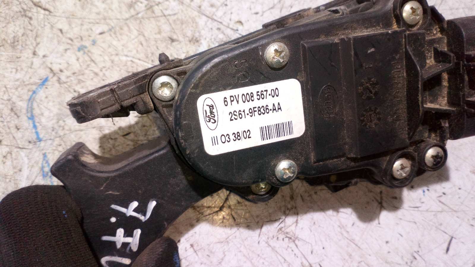 POTENCIOMETRO PEDAL FORD FUSION (CBK) - vista 3