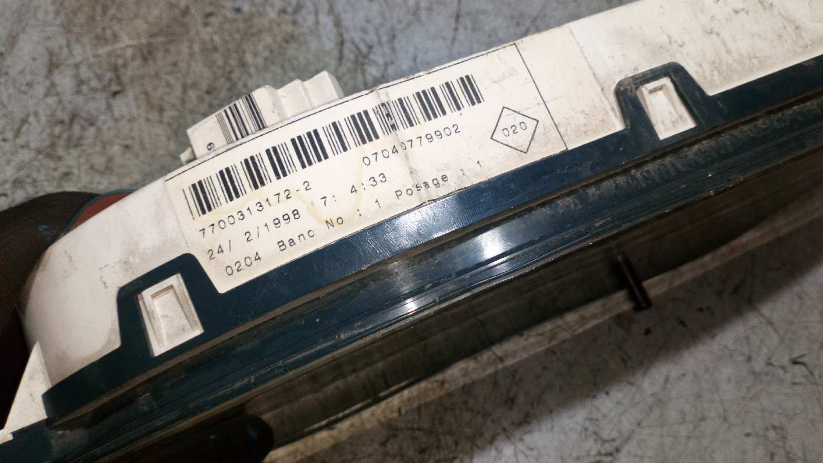 CUADRO INSTRUMENTOS RENAULT KANGOO (F/KC0) - vista 2