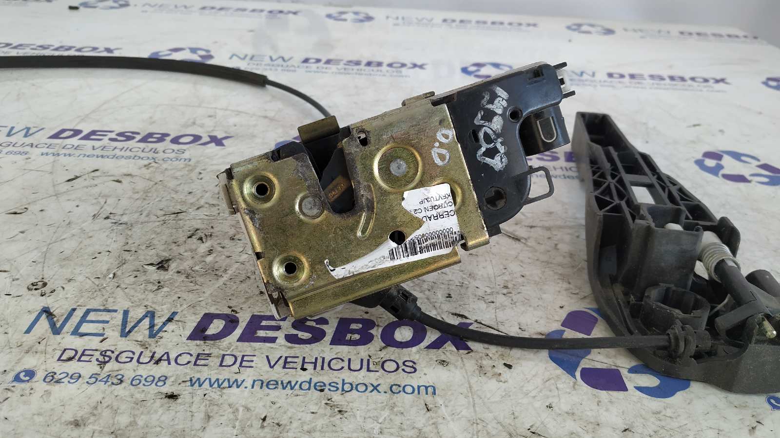 CERRADURA PUERTA DELANTERA DERECHA CITROEN C2 - vista 6