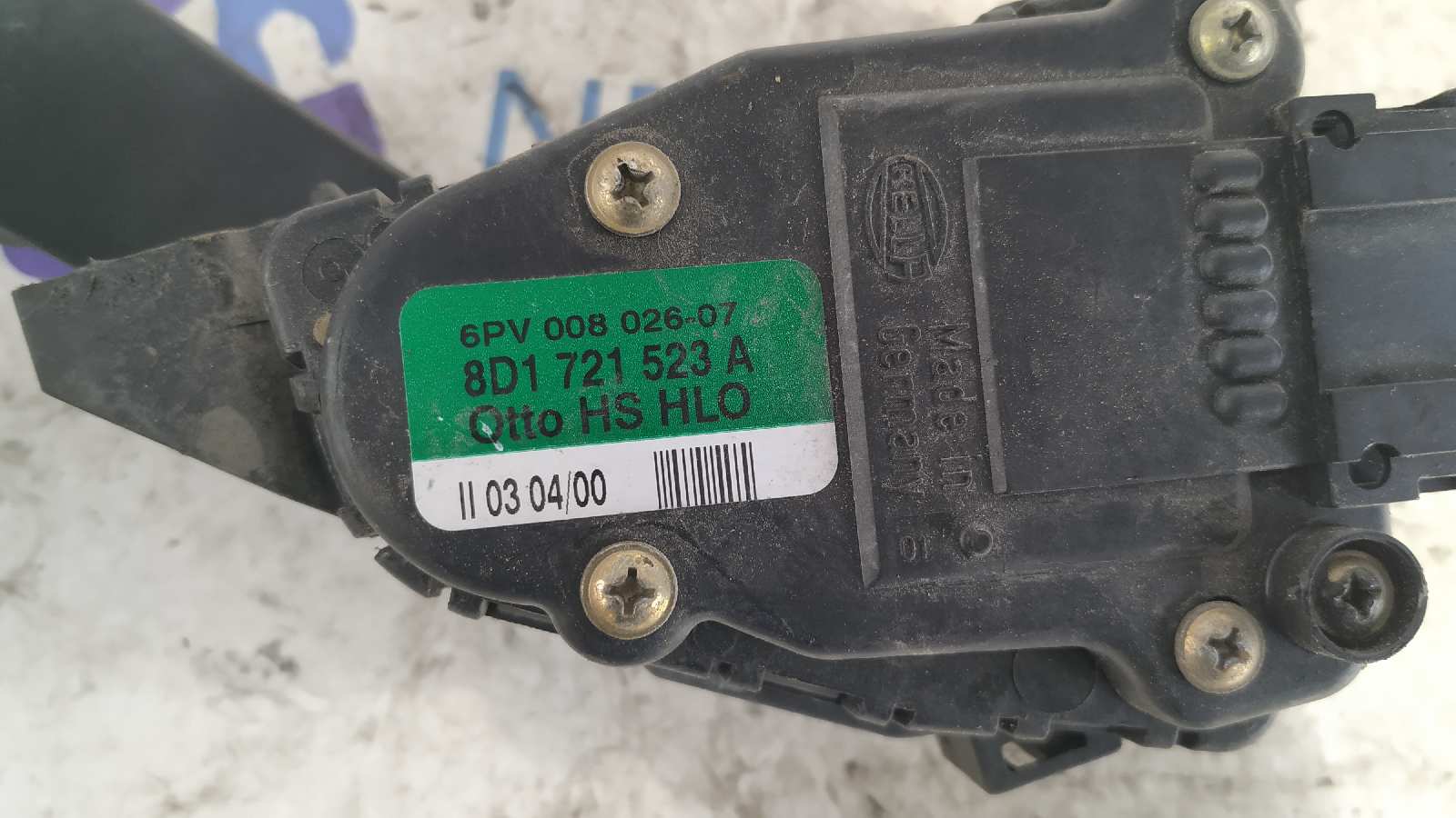 POTENCIOMETRO PEDAL AUDI A6 AVANT (4B5) - vista 6