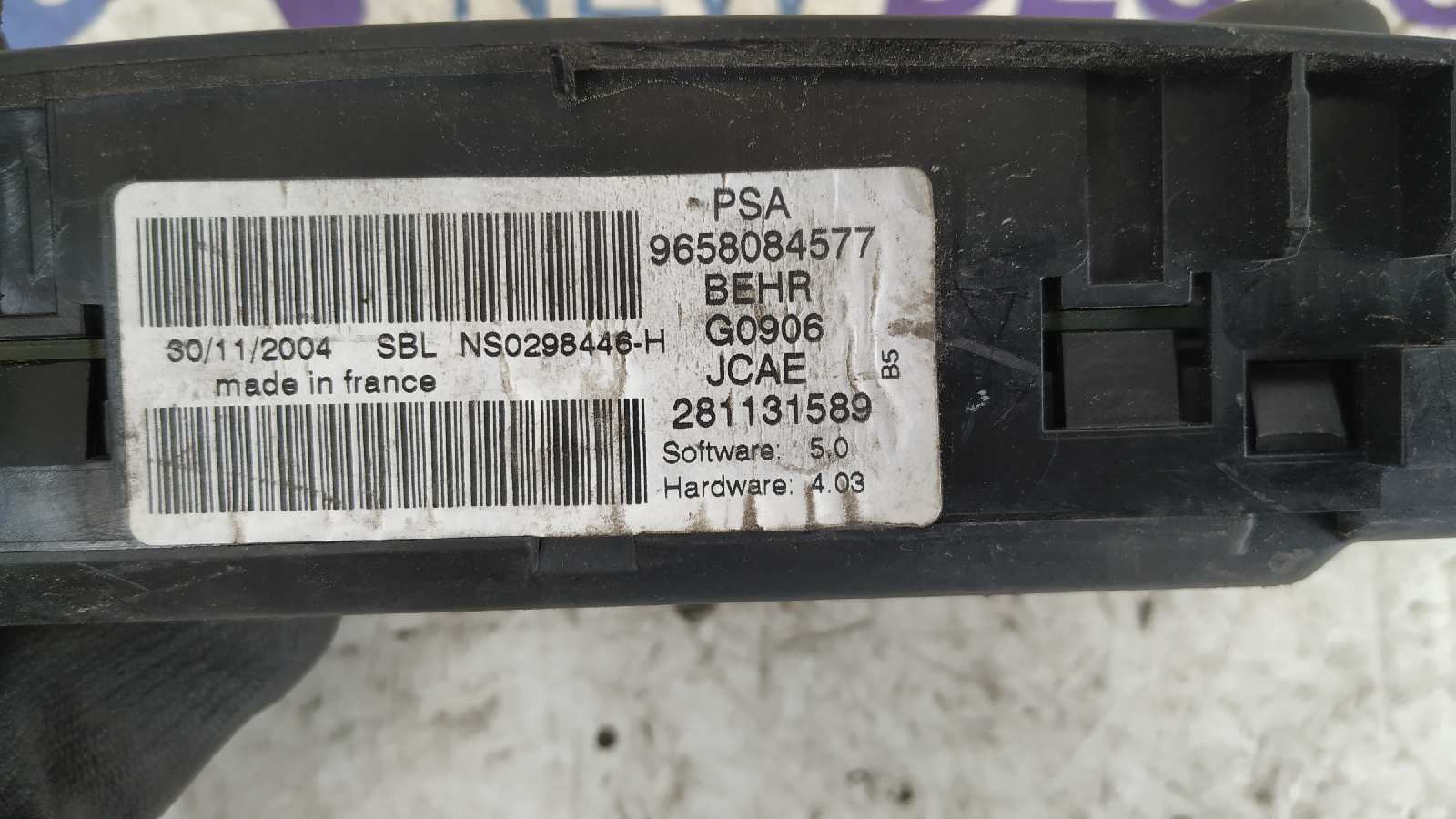 MANDO CLIMATIZADOR CITROEN C4 BERLINA - vista 2