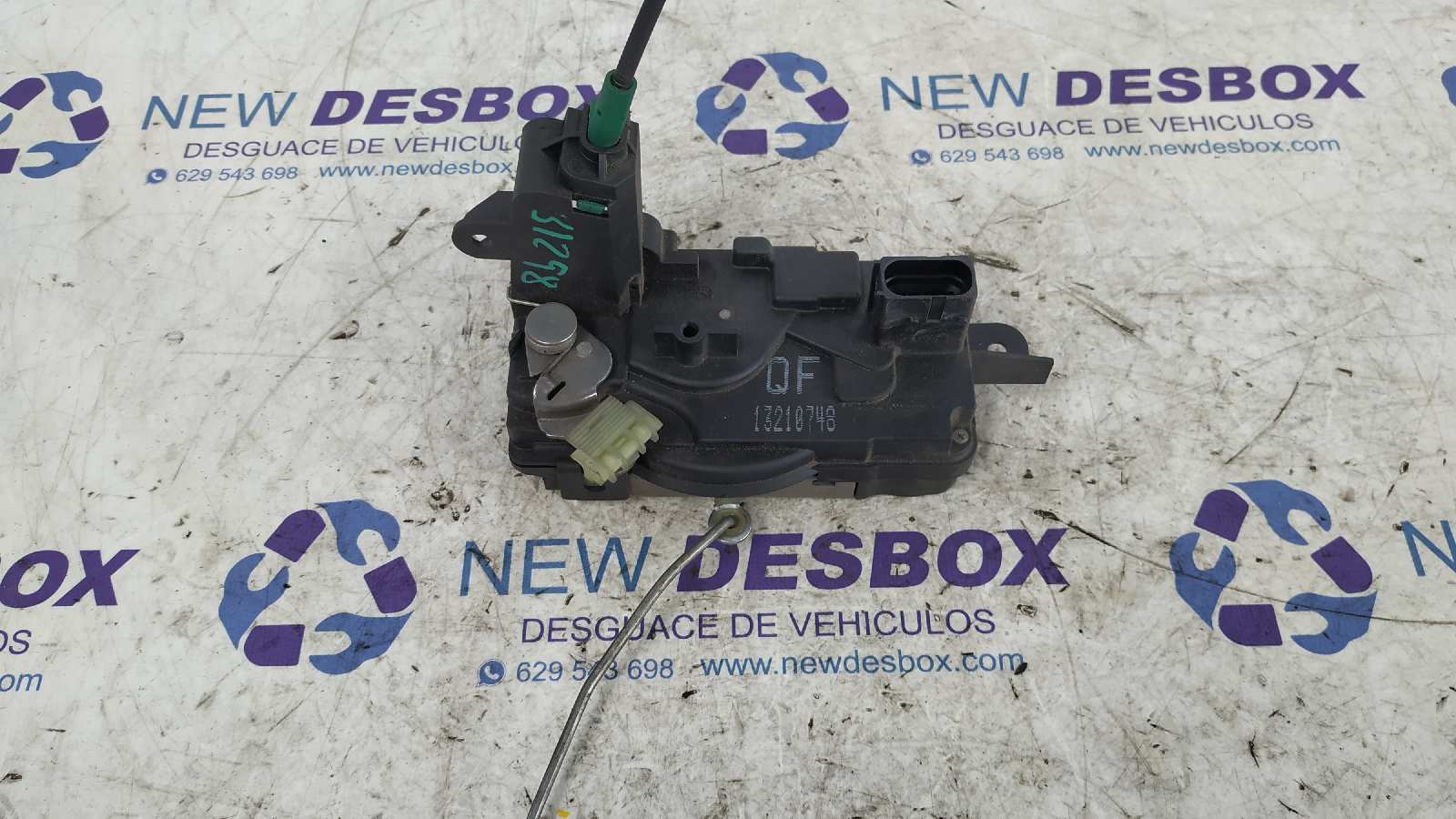 CERRADURA PUERTA DELANTERA IZQUIERDA OPEL ZAFIRA B