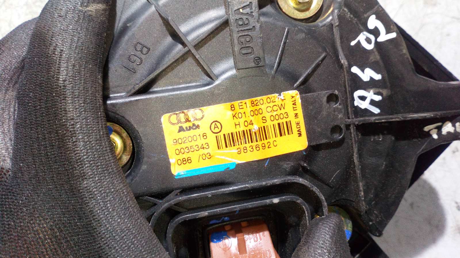 MOTOR CALEFACCION AUDI A4 BERLINA (8E) - vista 2