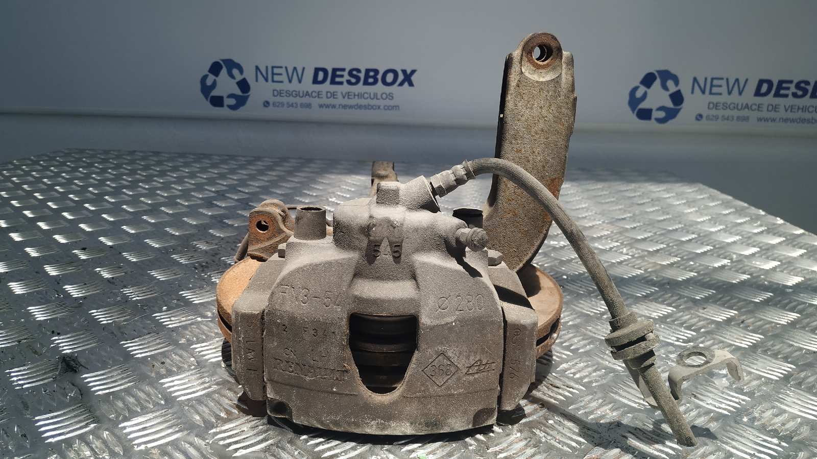 MANGUETA DELANTERA IZQUIERDA RENAULT SCENIC II - vista 2