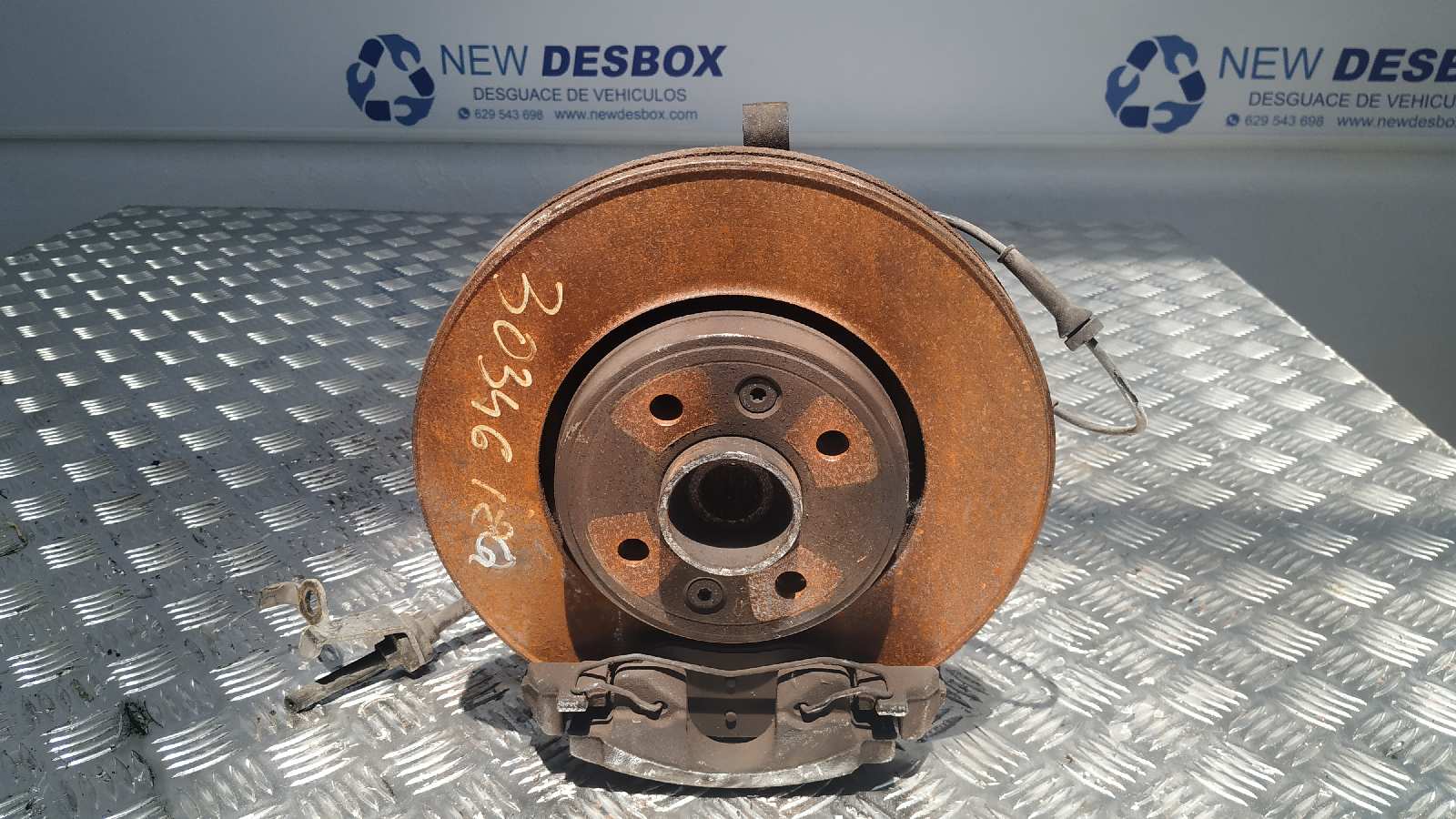 MANGUETA DELANTERA IZQUIERDA RENAULT SCENIC II - vista 3