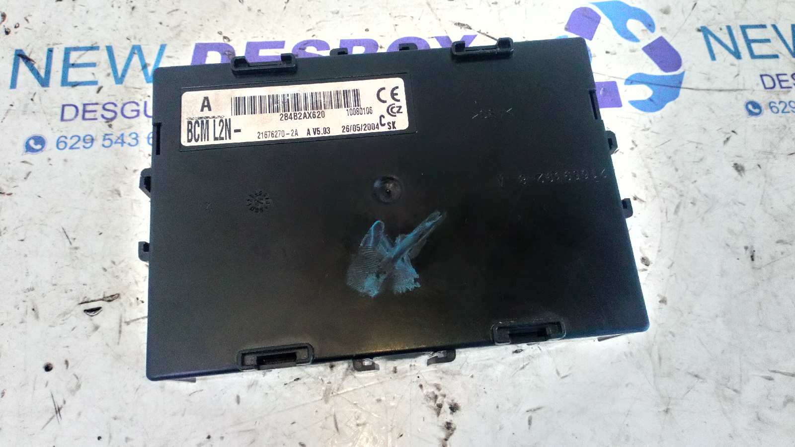 MODULO ELECTRONICO NISSAN MICRA (K12E) - vista 2