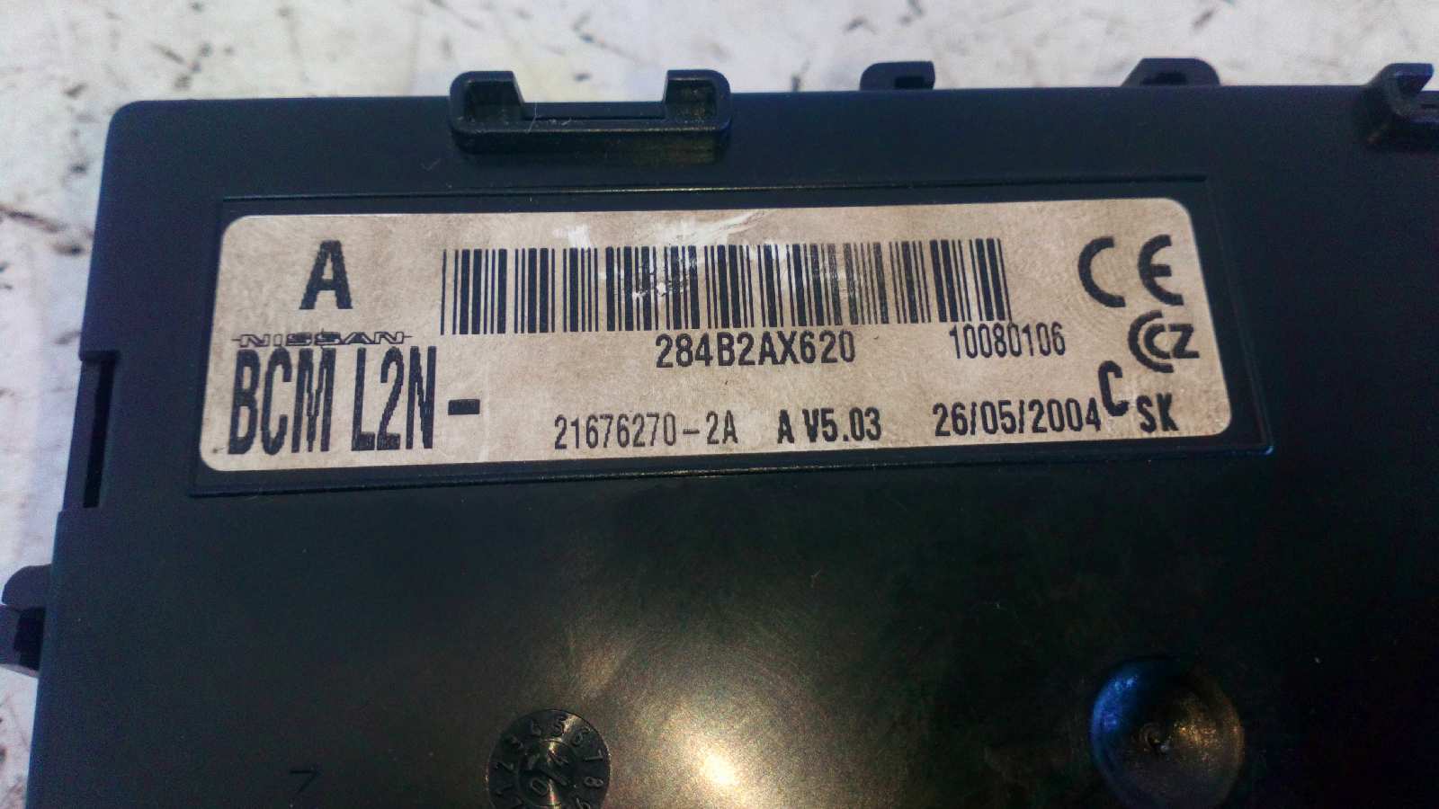 MODULO ELECTRONICO NISSAN MICRA (K12E) - vista 3