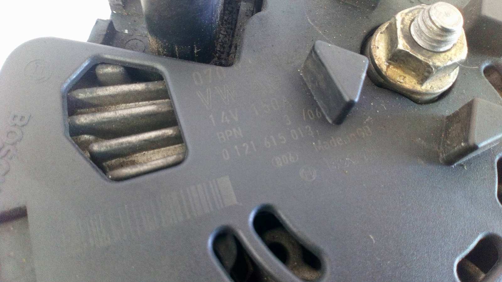 ALTERNADOR VOLKSWAGEN TOUAREG (7LA) - vista 2