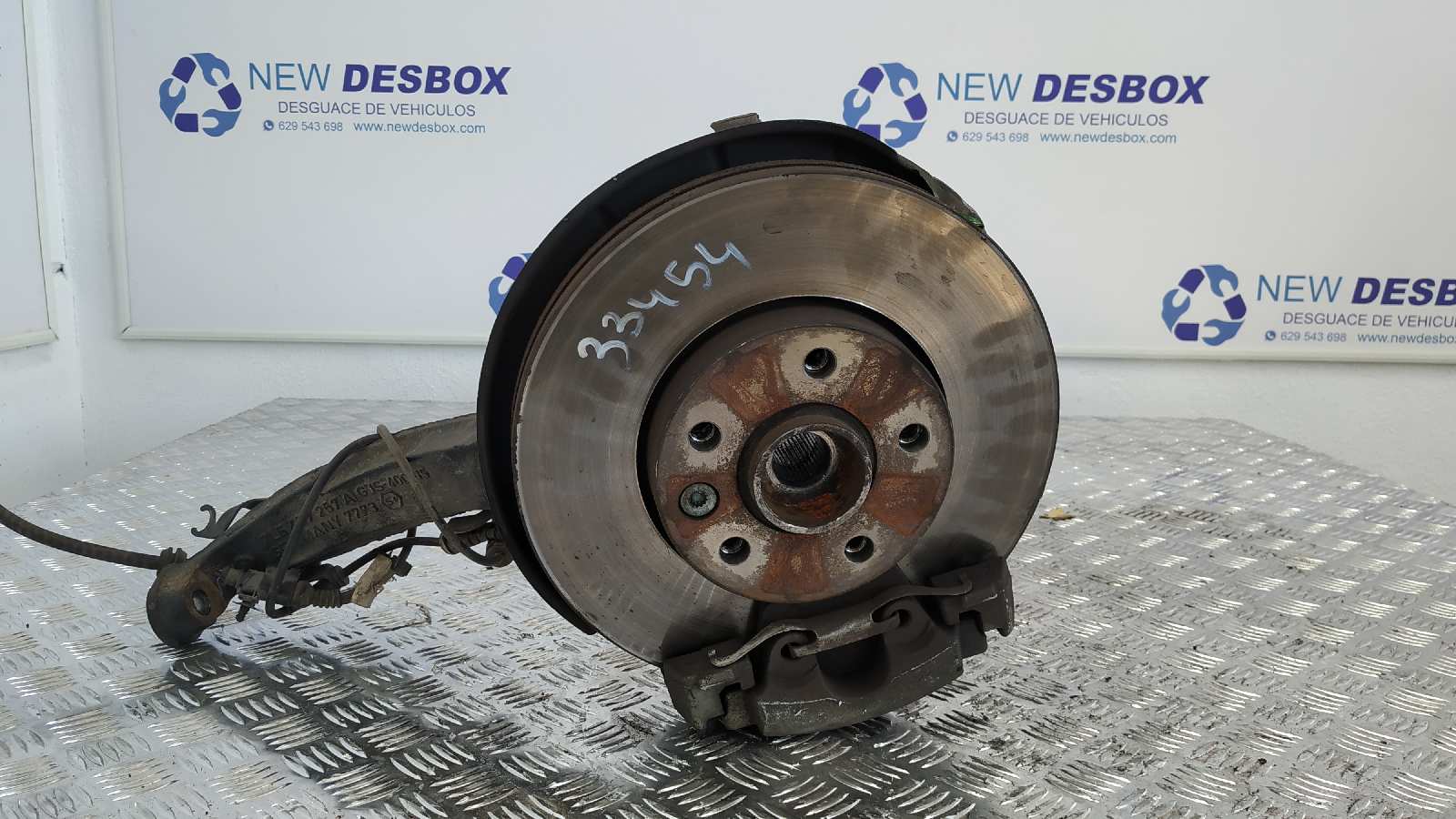 MANGUETA DELANTERA IZQUIERDA VOLKSWAGEN TOUAREG (7LA) - vista 2