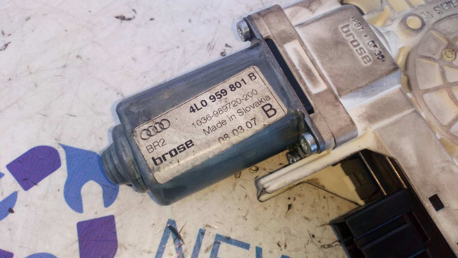 ELEVALUNAS DELANTERO IZQUIERDO AUDI Q7 (4L) - vista 3