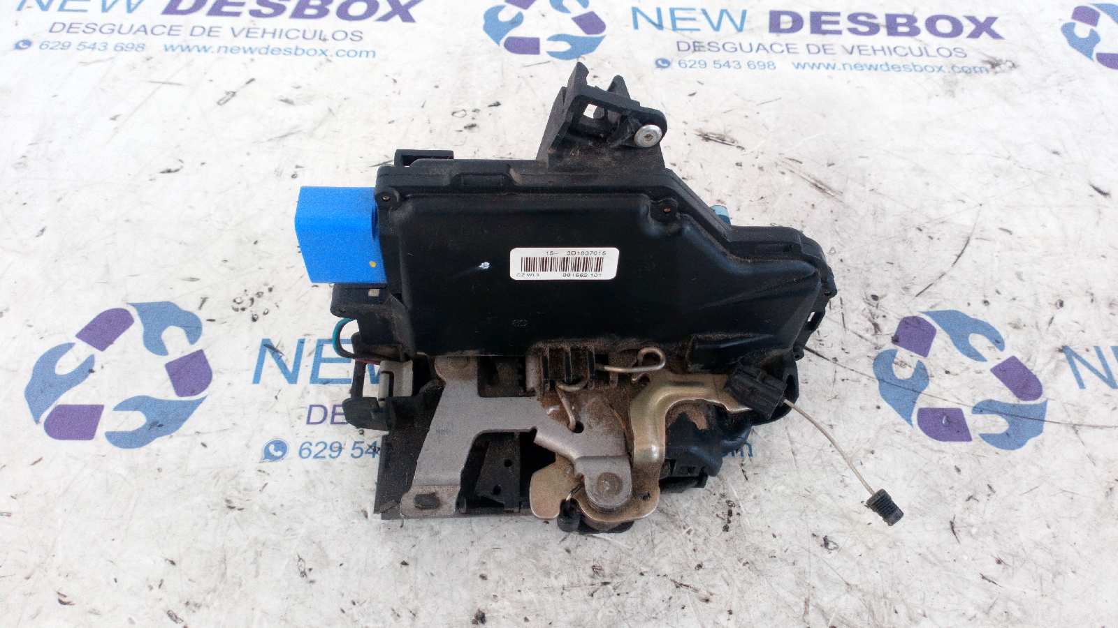 CERRADURA PUERTA DELANTERA IZQUIERDA VOLKSWAGEN TOUAREG (7LA) - vista 4