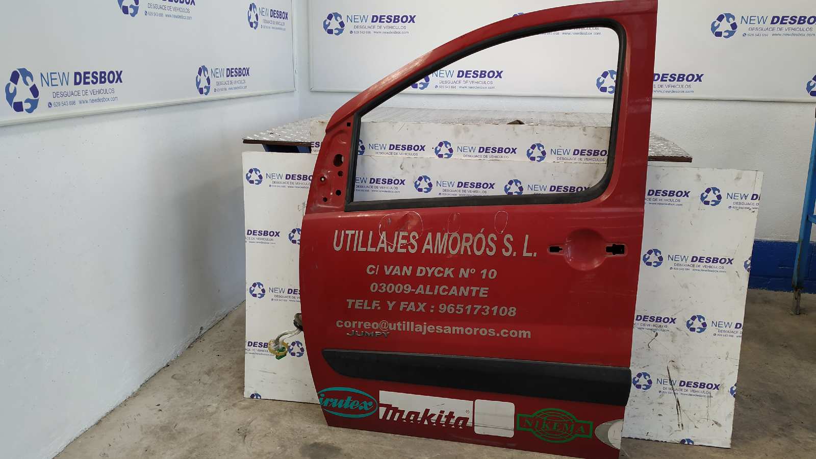 PUERTA DELANTERA IZQUIERDA CITROEN JUMPY