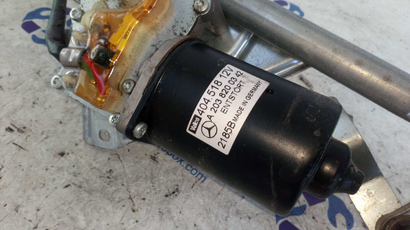 MOTOR LIMPIA DELANTERO MERCEDES-BENZ CLASE C (W203) BERLINA - vista 3