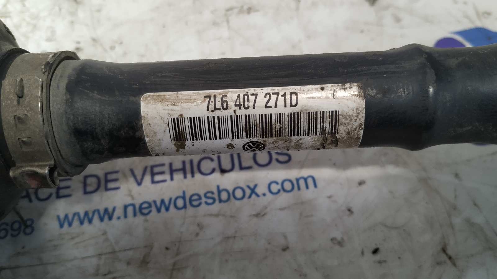 TRANSMISION DELANTERA IZQUIERDA VOLKSWAGEN TOUAREG (7LA) - vista 2