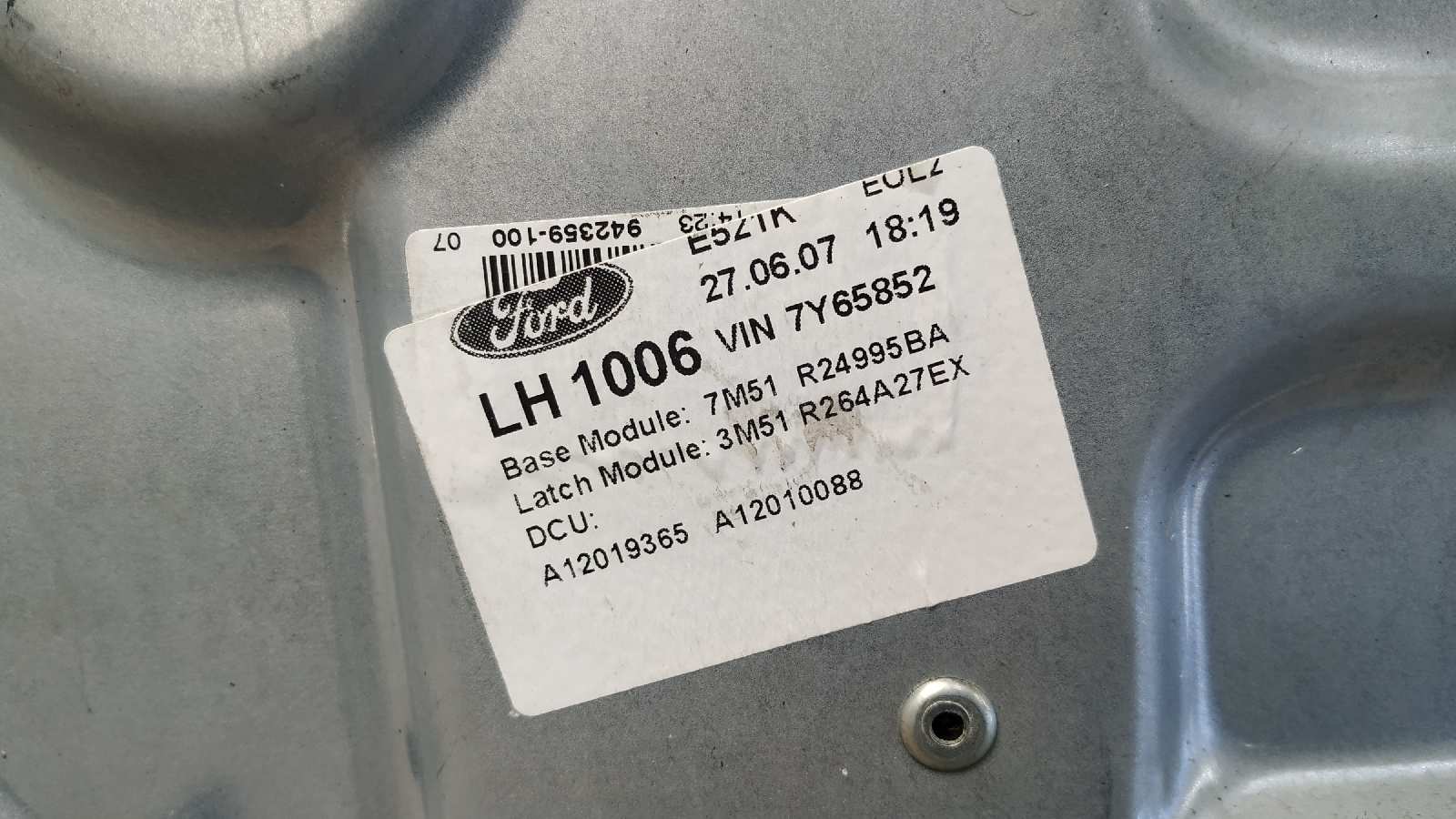 ELEVALUNAS TRASERO IZQUIERDO FORD FOCUS C-MAX (CAP) - vista 3