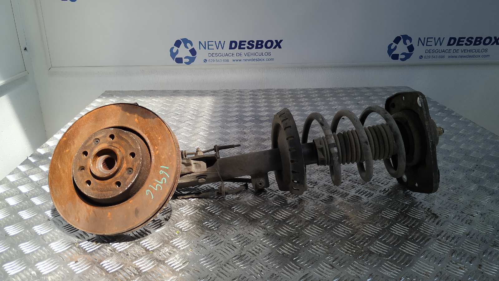 MANGUETA DELANTERA DERECHA CITROEN JUMPY - vista 2