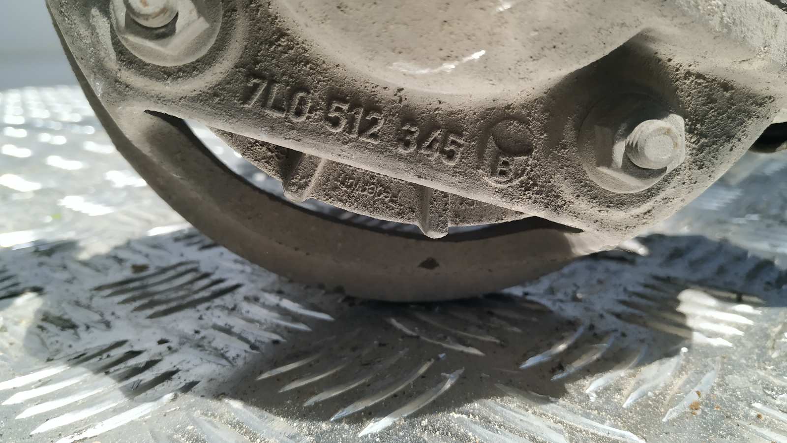 AMORTIGUADOR DELANTERO IZQUIERDO AUDI Q7 (4L) - vista 4