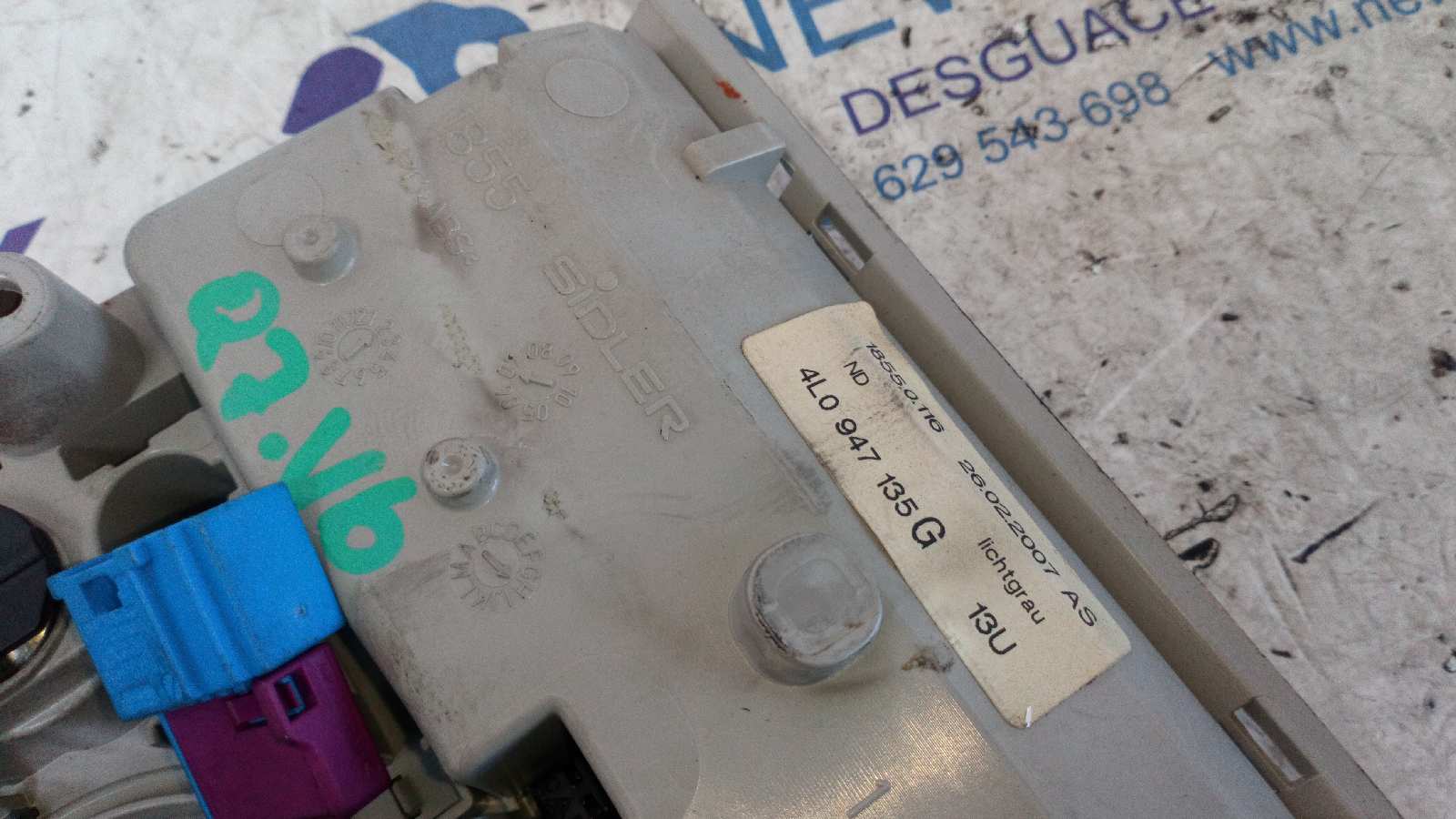 LUZ INTERIOR AUDI Q7 (4L) - vista 2