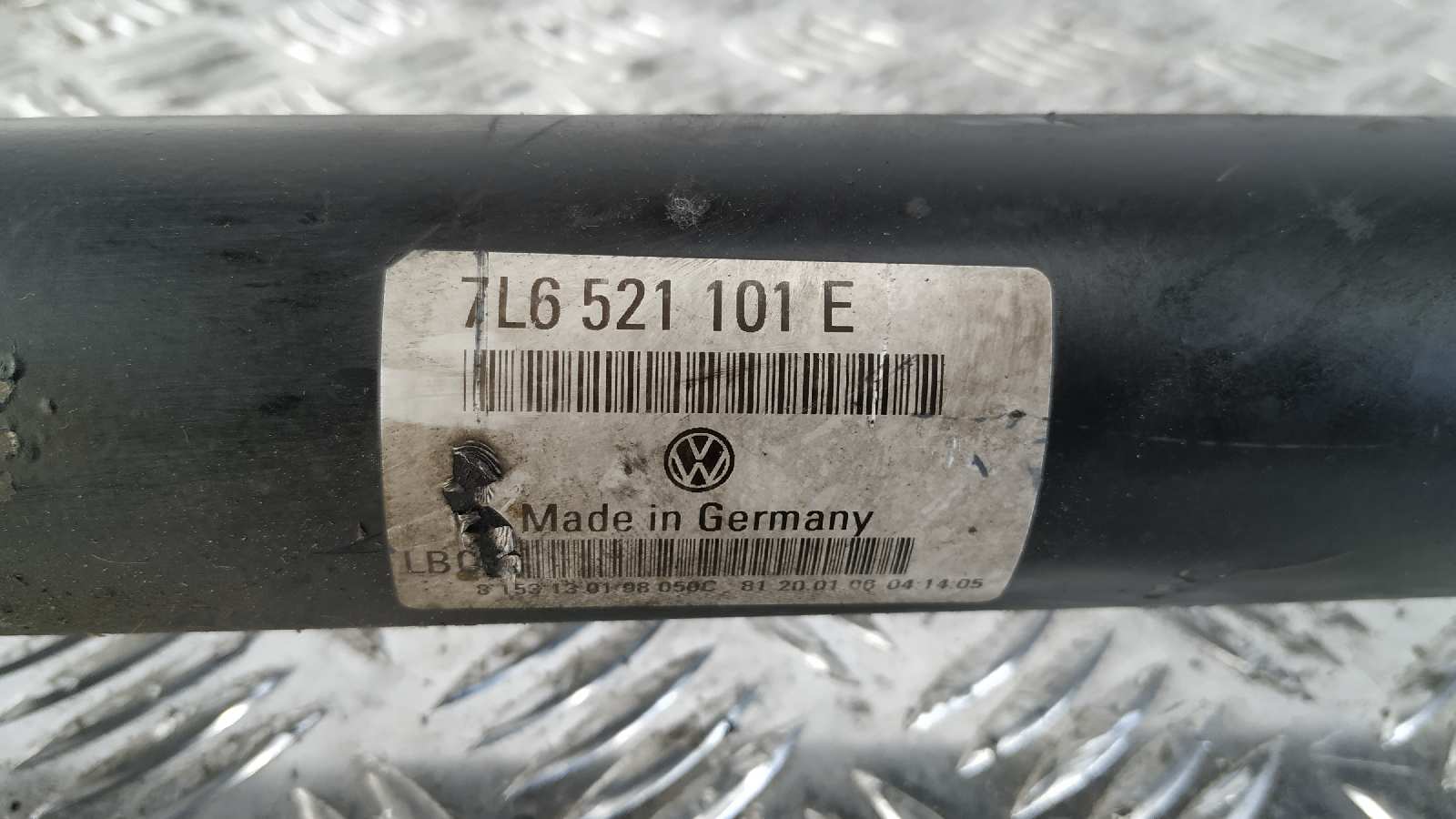 TRANSMISION CENTRAL DELANTERA VOLKSWAGEN TOUAREG (7LA) - vista 4