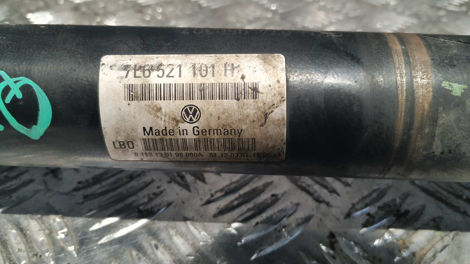 TRANSMISION CENTRAL AUDI Q7 (4L) - vista 2