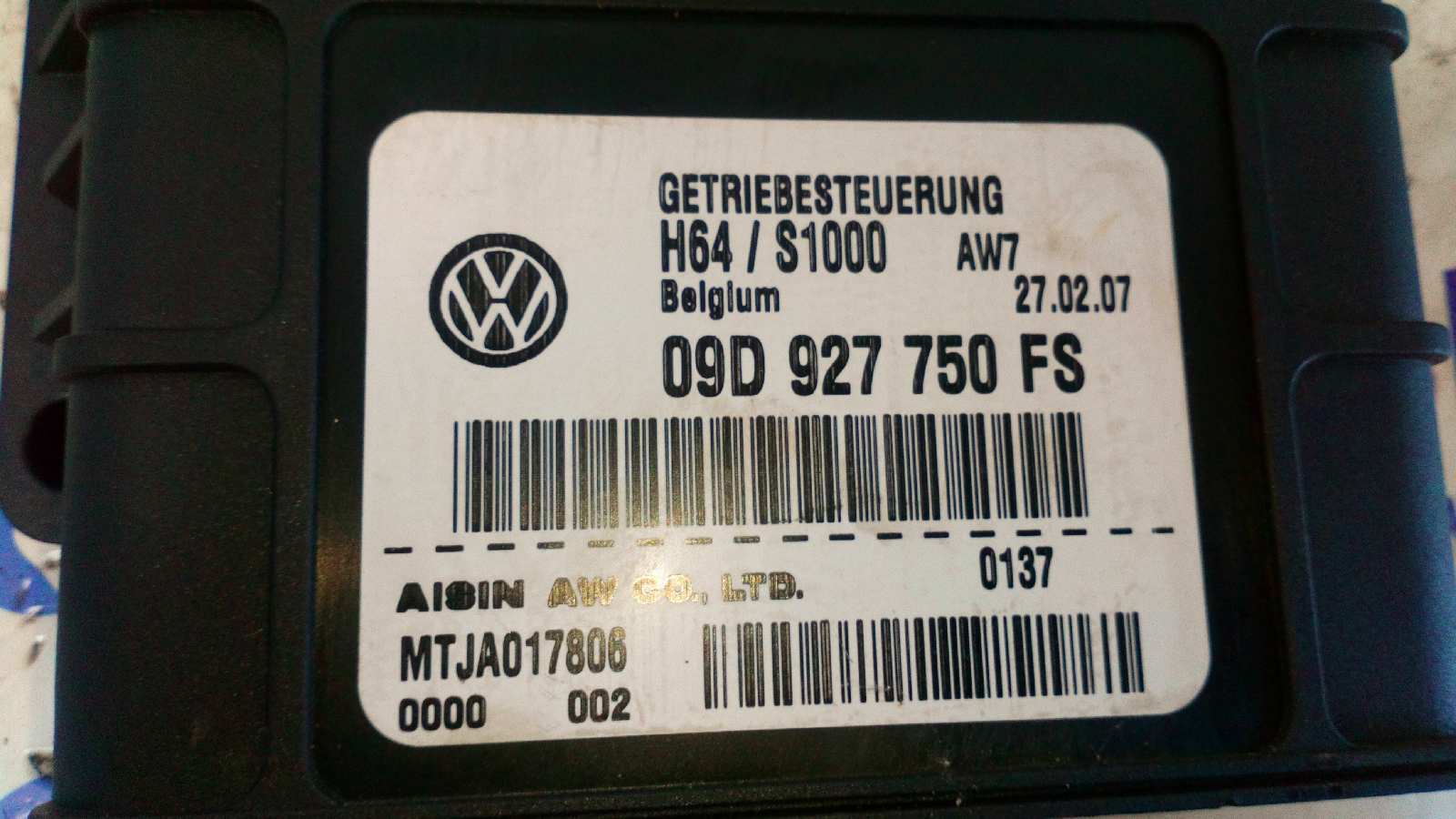 CENTRALITA CAMBIO AUTOMATICO AUDI Q7 (4L) - vista 2