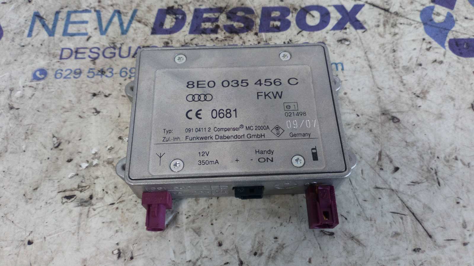 MODULO ELECTRONICO AUDI Q7 (4L)