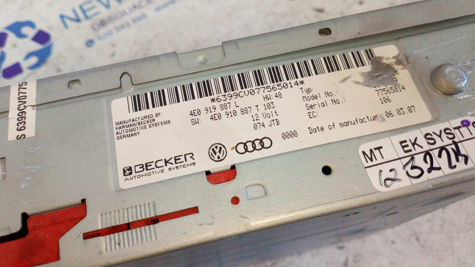 SISTEMA NAVEGACION GPS AUDI Q7 (4L) - vista 4