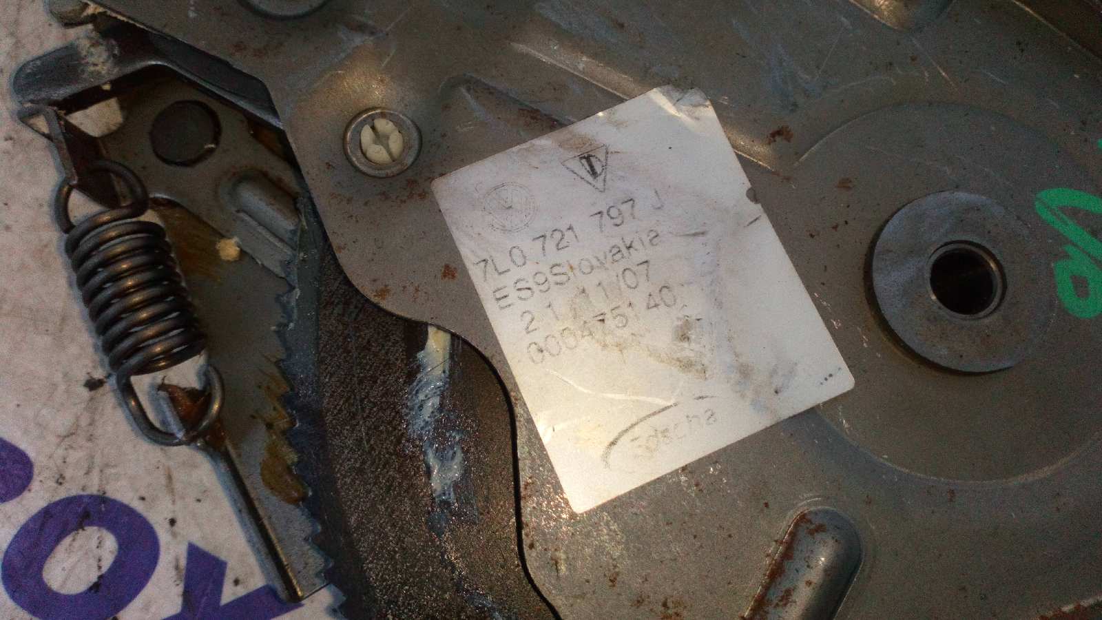 PALANCA FRENO AUDI Q7 (4L) - vista 2