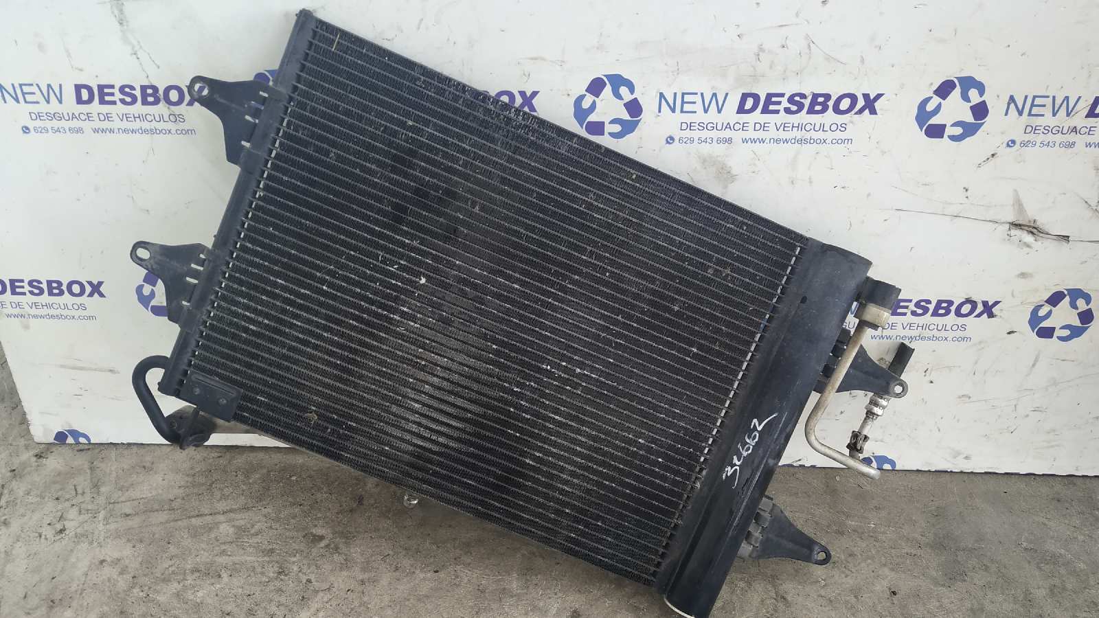 CONDENSADOR / RADIADOR  AIRE ACONDICIONADO VOLKSWAGEN POLO (9N1) - vista 3