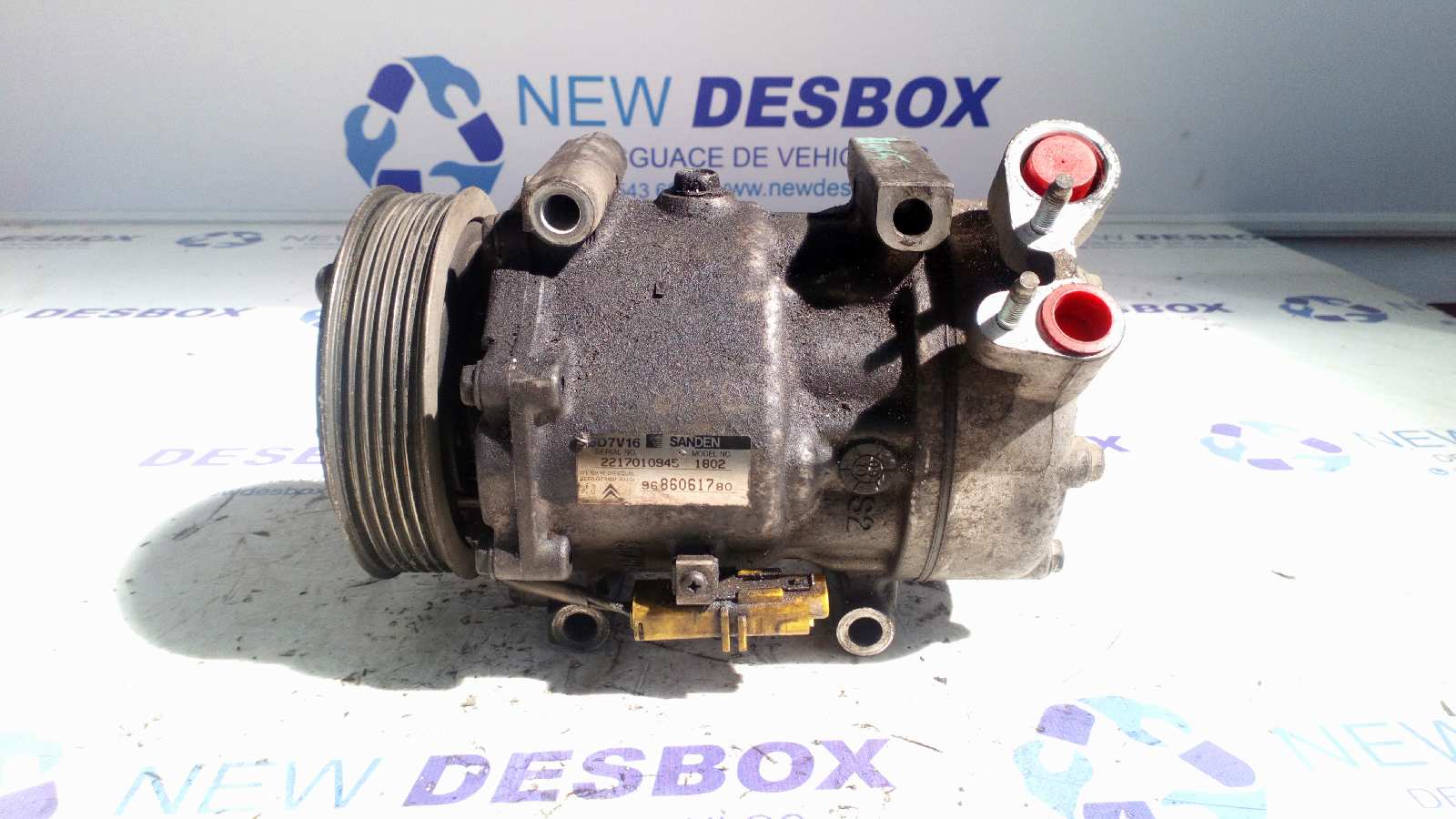 COMPRESOR AIRE ACONDICIONADO CITROEN JUMPY