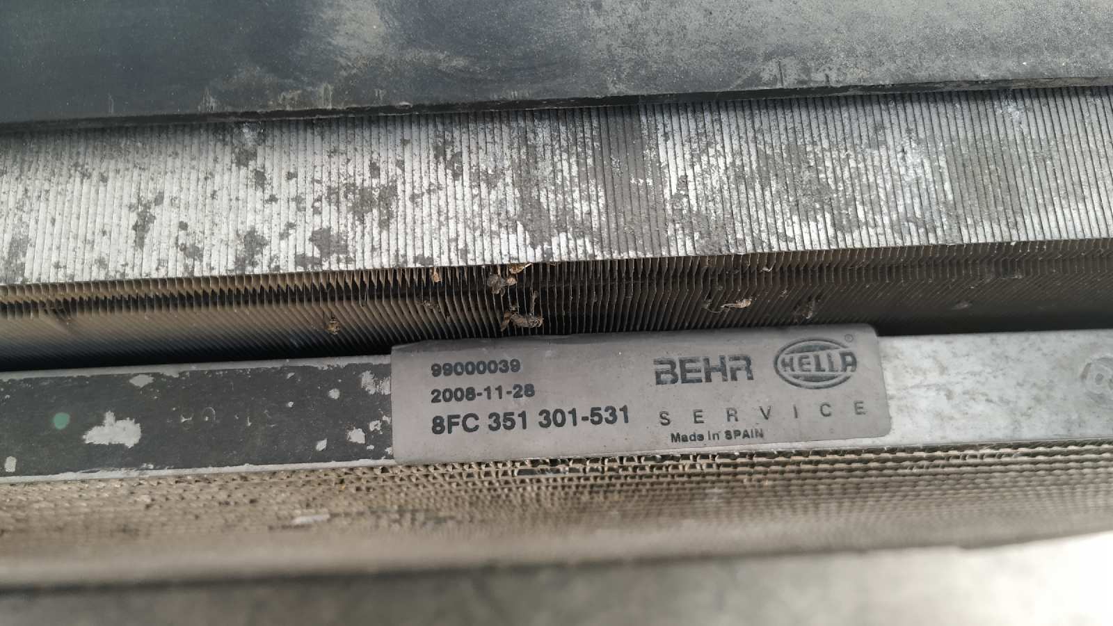 CONDENSADOR / RADIADOR  AIRE ACONDICIONADO SEAT IBIZA (6L1) - vista 2