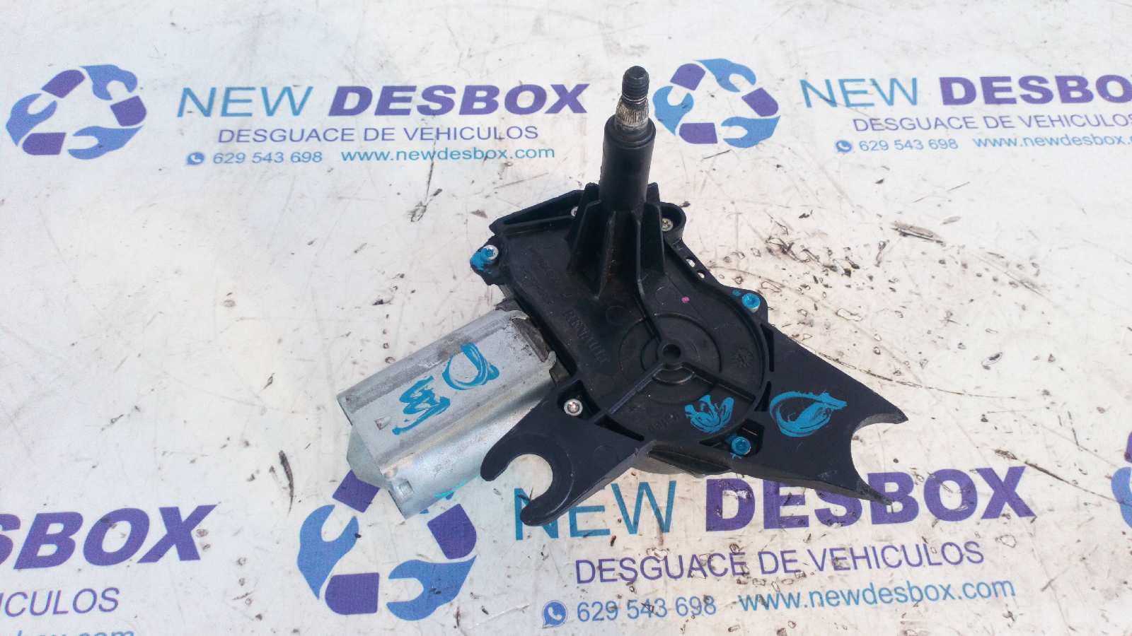 MOTOR LIMPIA TRASERO RENAULT CLIO III - vista 3