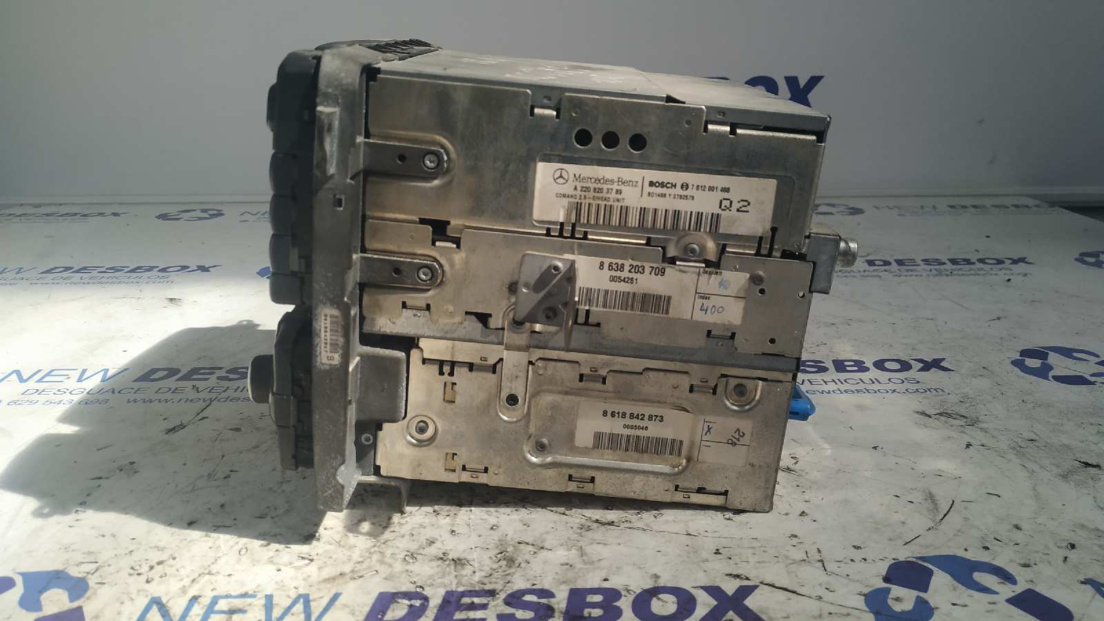 SISTEMA NAVEGACION GPS MERCEDES-BENZ CLASE S (W220) - vista 2