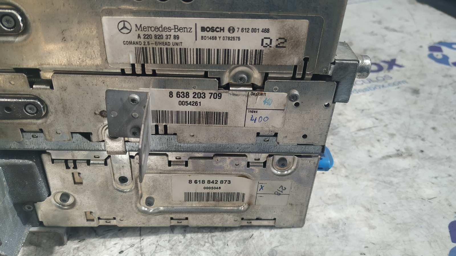 SISTEMA NAVEGACION GPS MERCEDES-BENZ CLASE S (W220) - vista 7