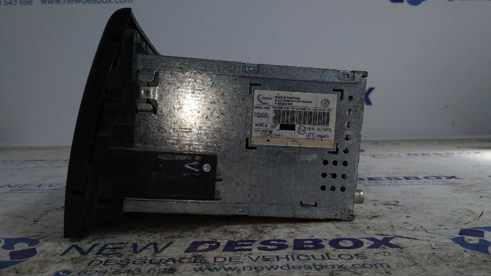 SISTEMA AUDIO / RADIO CD FIAT BRAVO (198) - vista 5