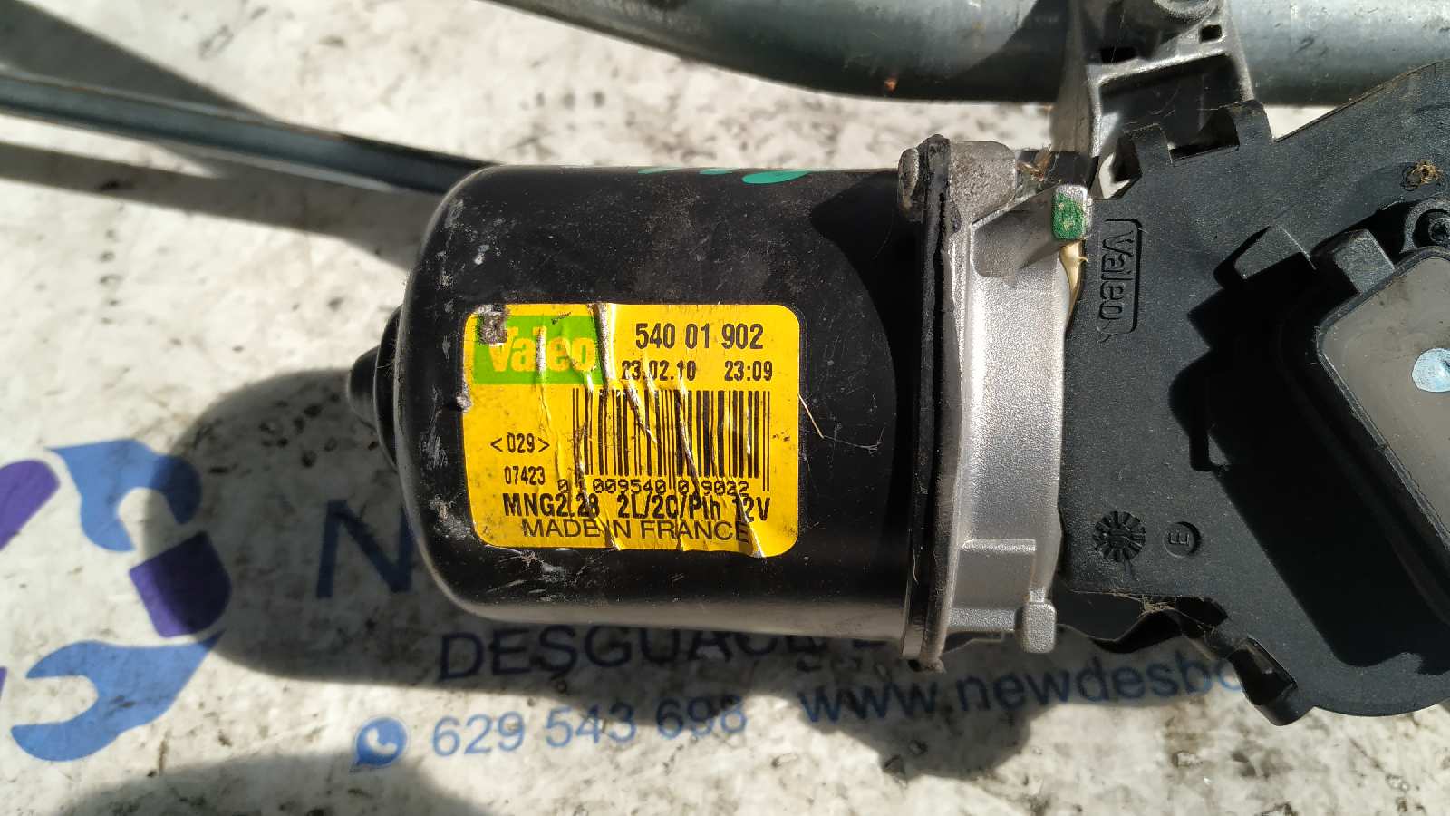 MOTOR LIMPIA DELANTERO RENAULT KANGOO - vista 6