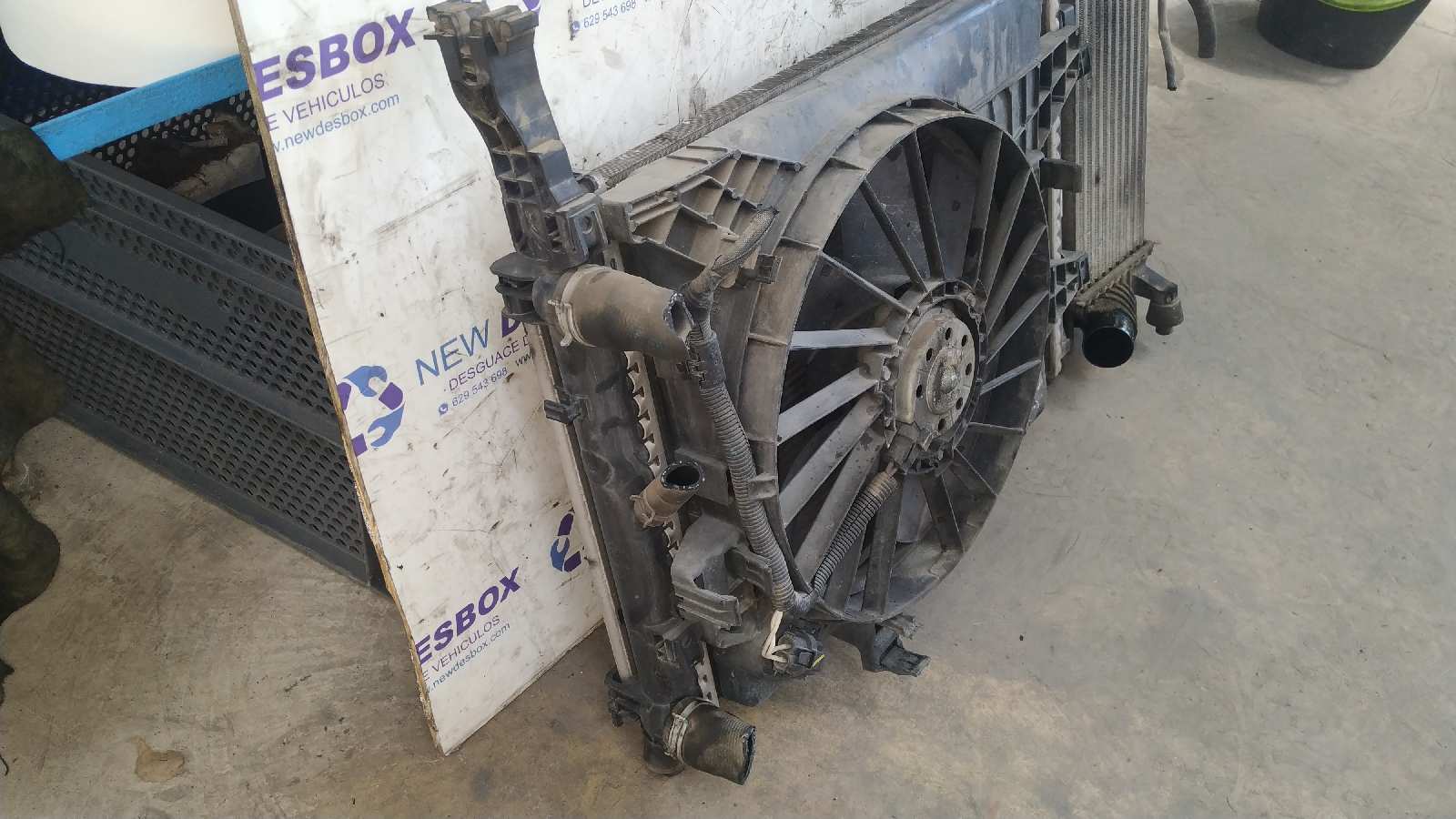 RADIADOR AGUA RENAULT KANGOO - vista 2