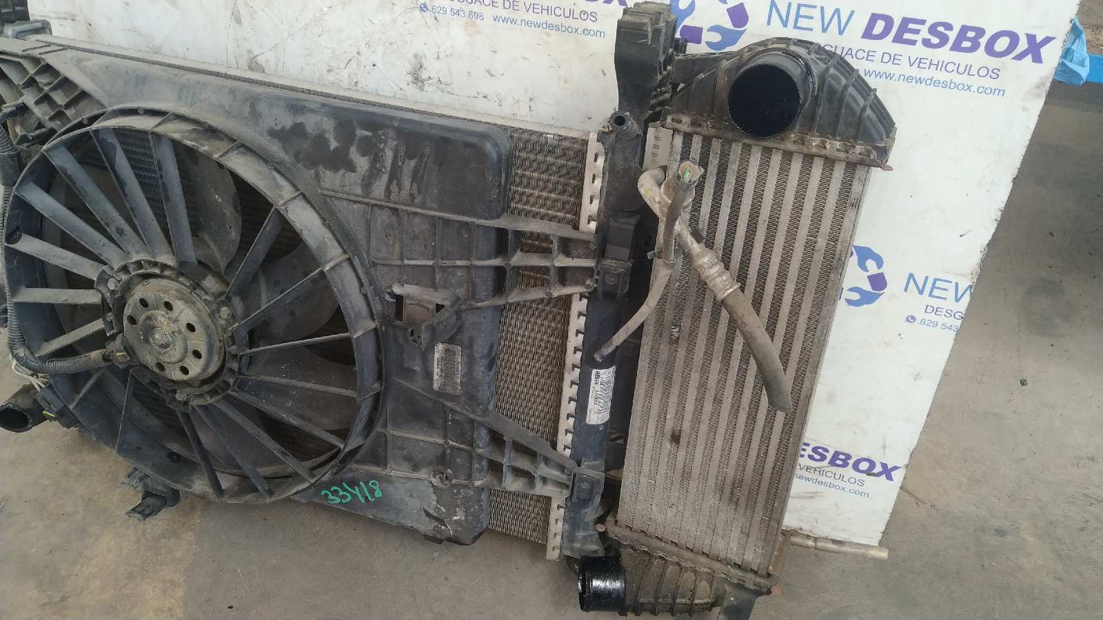 RADIADOR AGUA RENAULT KANGOO - vista 3
