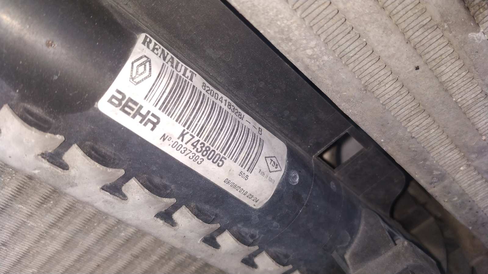 RADIADOR AGUA RENAULT KANGOO - vista 4