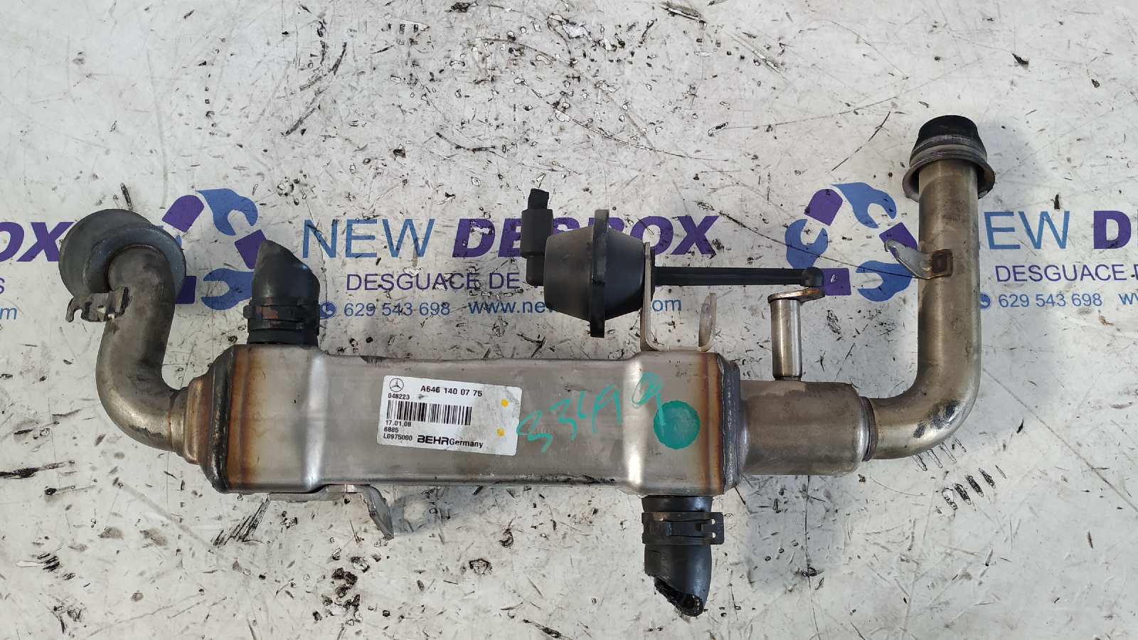 ENFRIADOR GASES EGR MERCEDES-BENZ CLASE CLC (CL203) CLC
